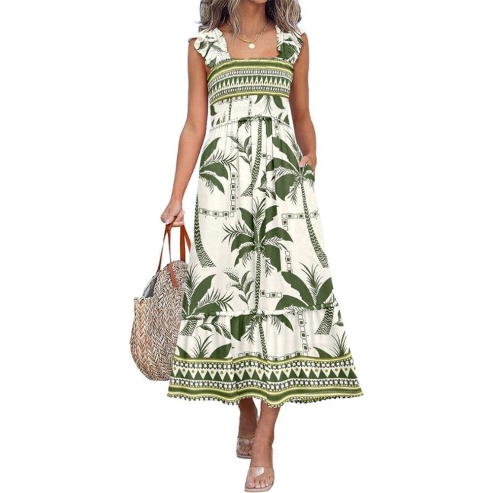 Vera Dolini Womens Midi Dress